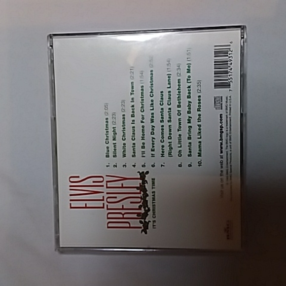 Vintage 1995 Elvis Presley It's Christmas Time cd - Picture 5 of 5